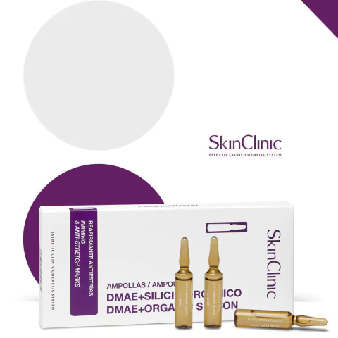 Ampollas Dmae 1% + Silicio Orgánico 0.5% caja x 10u x 5ml
