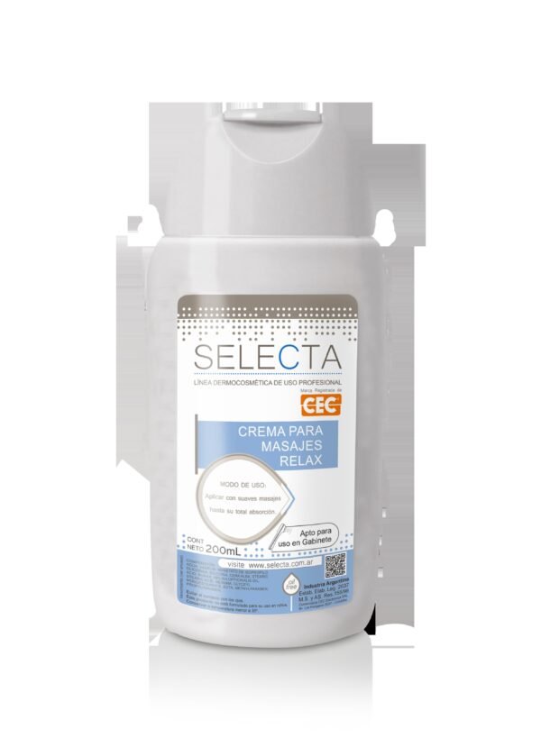 Crema para masajes relax 200 mL